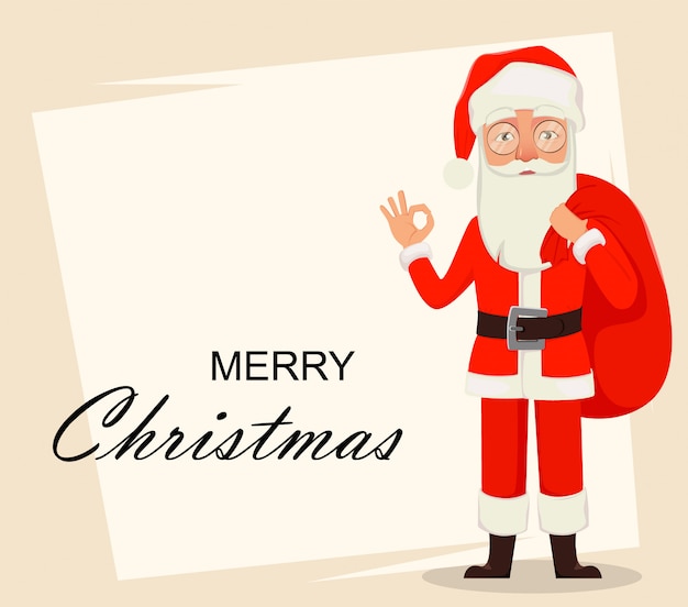 Feliz Navidad. Papá Noel
