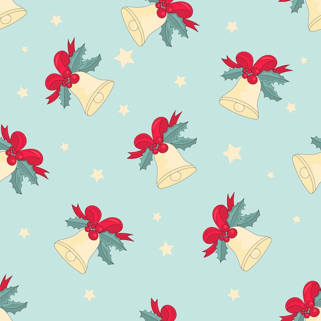 Feliz Navidad de patrones sin fisuras JINGLE BELLS