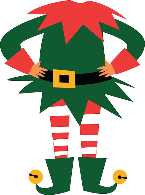 Feliz Navidad, personaje de elfo, Navidad verde.