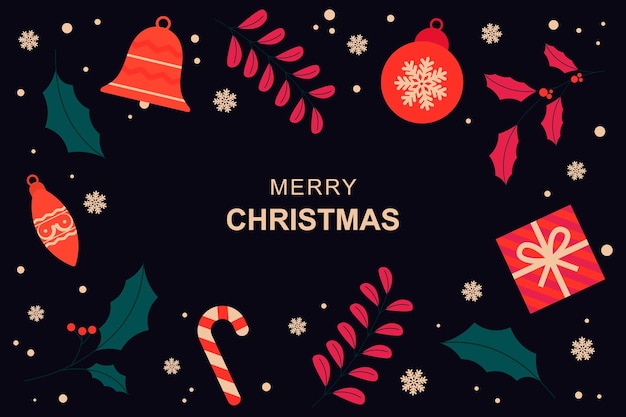 Feliz navidad, plano de fondo