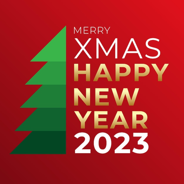 feliz navidad y próspero año nuevo 2023