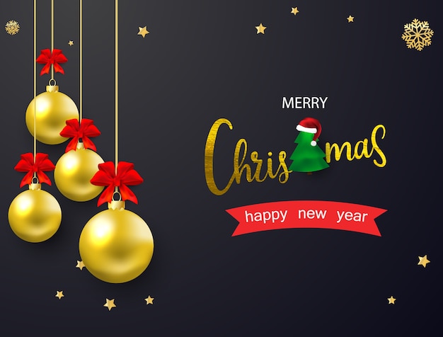 Feliz navidad y próspero año nuevo fondo.