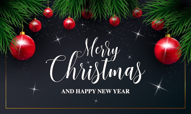 Feliz navidad y próspero año nuevo fondo.