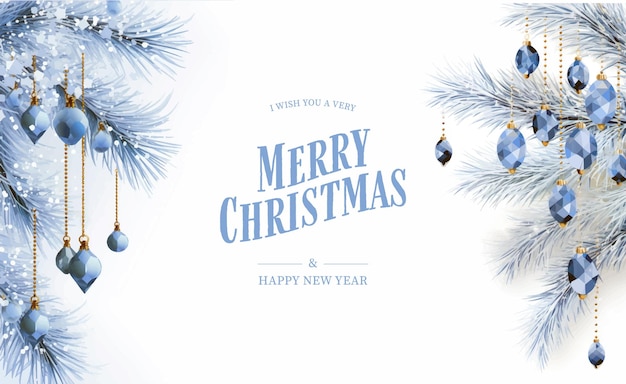 Feliz Navidad y próspero año nuevo Tarjeta de felicitación