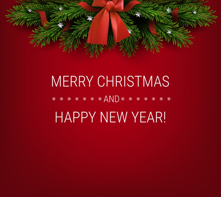 Feliz navidad y próspero año nuevo