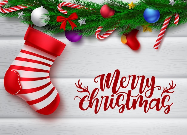 Feliz navidad saludo vector banner fondo feliz navidad texto en espacio vacío para mensajes