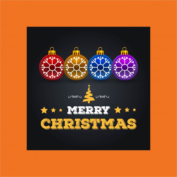 Vector feliz navidad saludos diseño