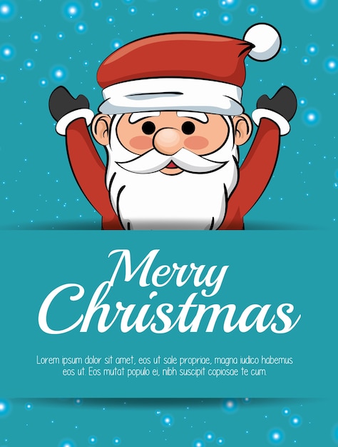 feliz navidad santa claus feliz