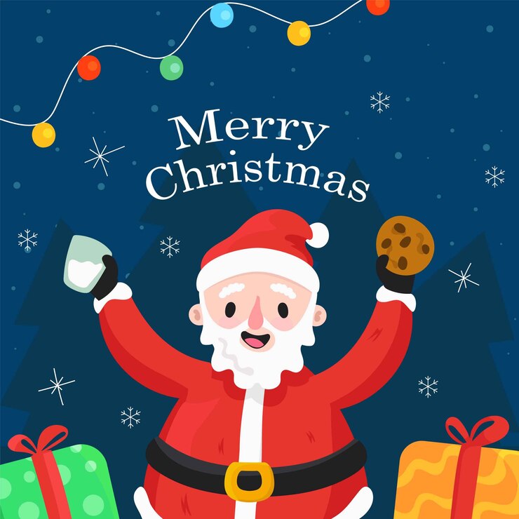 Feliz navidad de santa