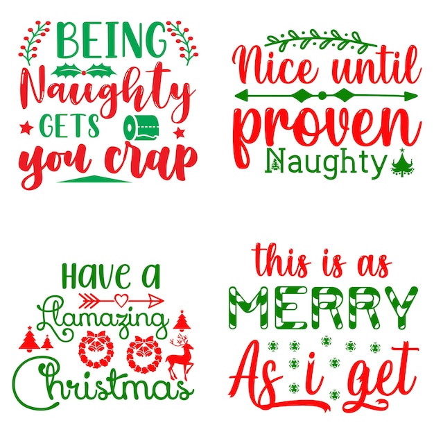 Vector feliz navidad svg cotizaciones diseño