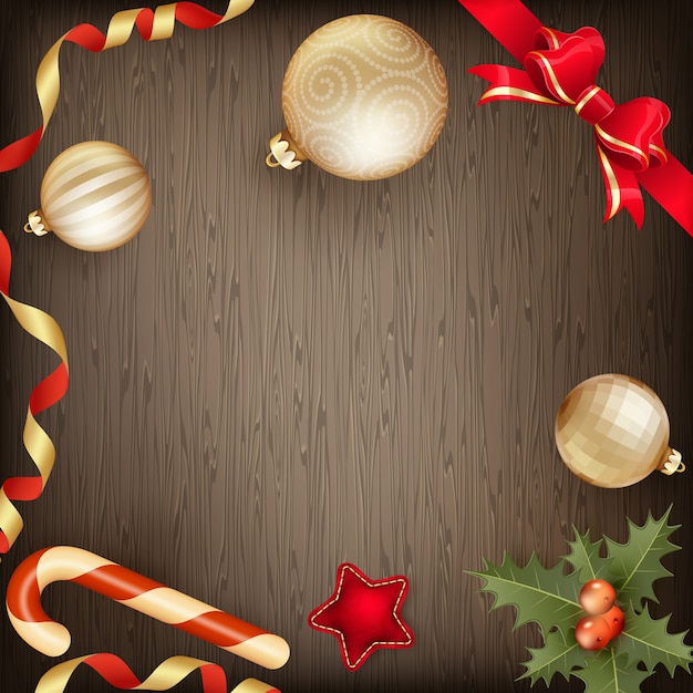 Feliz Navidad tarjeta de felicitación.