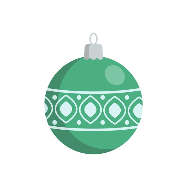 Feliz Navidad tarjetas de felicitación bolas de Navidad ilustraciones vectoriales Feliz Año Nuevo juguete colorido