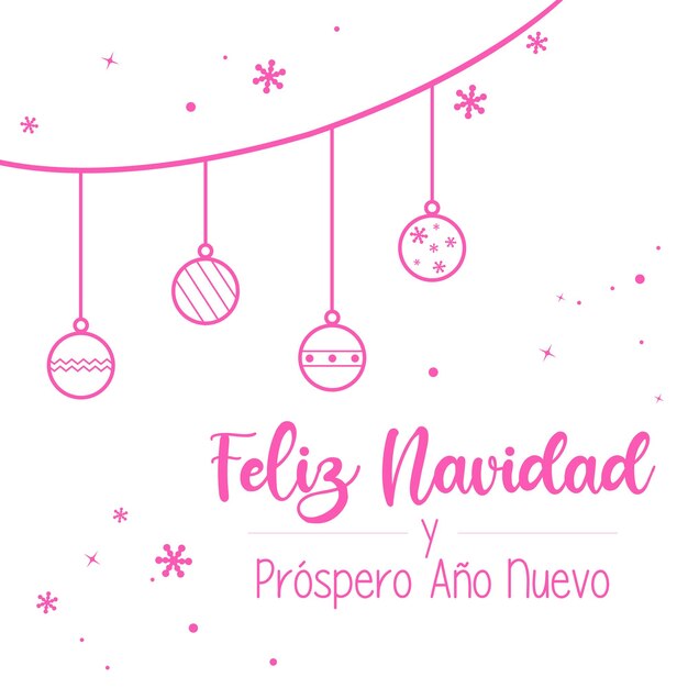 Feliz Navidad Vector de tarjetas de Navidad