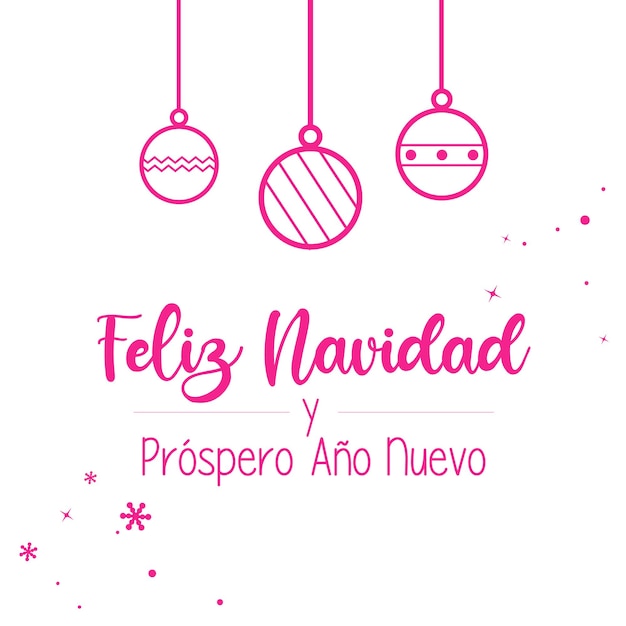 Feliz Navidad Vector de tarjetas de Navidad