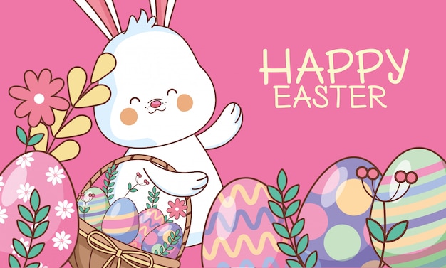 Feliz pascua banner