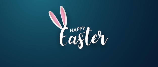 Feliz Pascua fondo ilustración vectorial