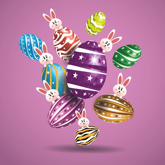Feliz Pascua Tarjeta de felicitación