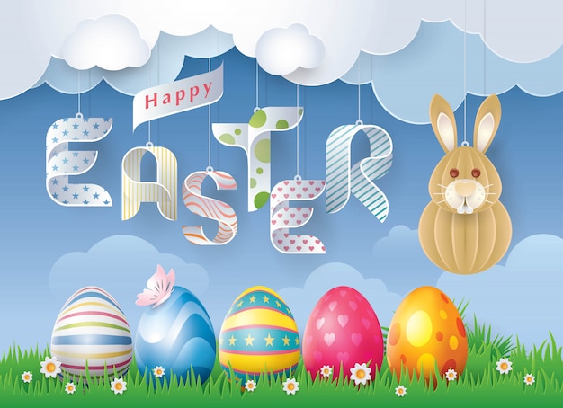 Feliz Pascua Tarjeta de felicitación
