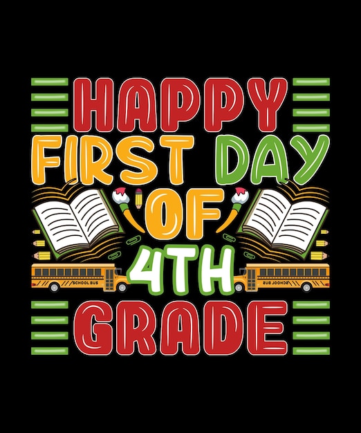 Feliz primer día de 4to grado