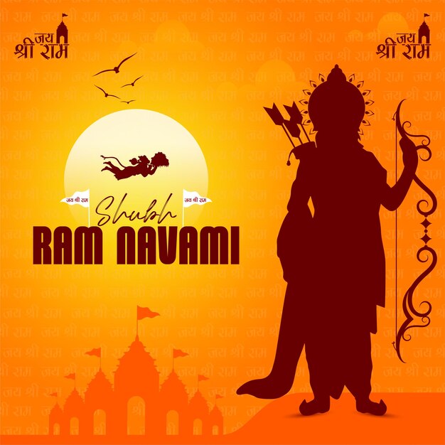 Feliz Ram Navami con el señor Ram