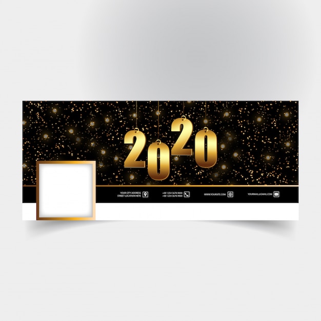 Feliz tarjeta de Año Nuevo