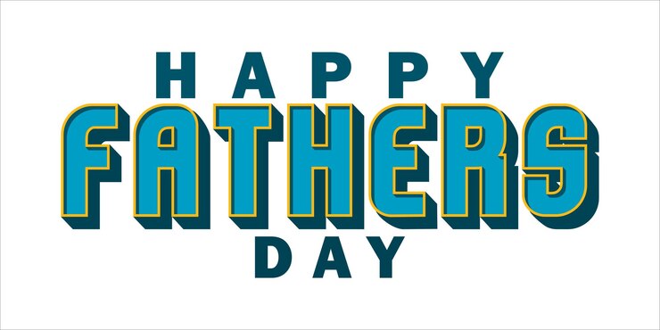 Vector feliz tarjeta de celebración del día del padre