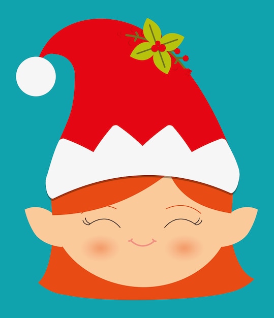 Feliz tarjeta colorida de navidad