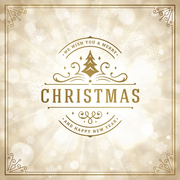 Feliz tarjeta de felicitación de Navidad