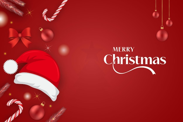 Feliz tarjeta de Navidad Banner de Navidad Cartel de Navidad