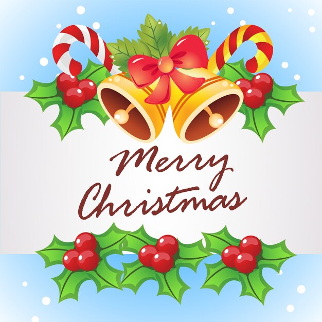 Feliz tarjeta de Navidad