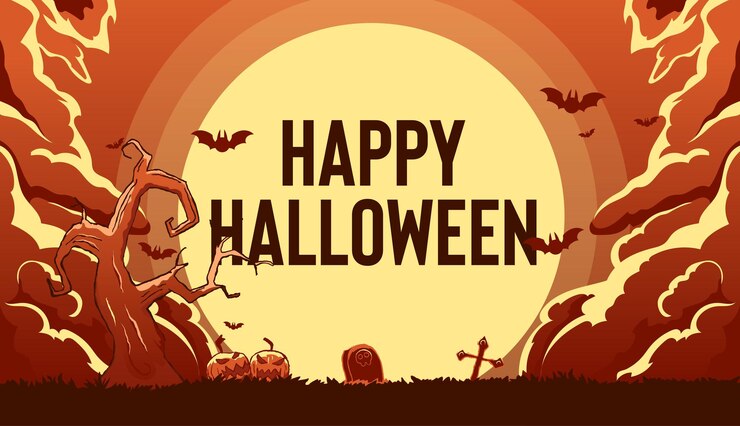 Feliz tema de Halloween 01