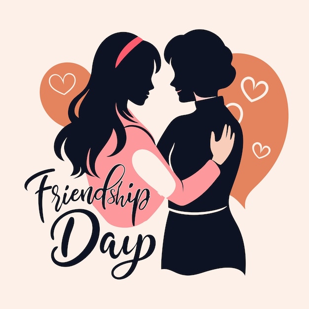 Feliz vector del Día de la Amistad