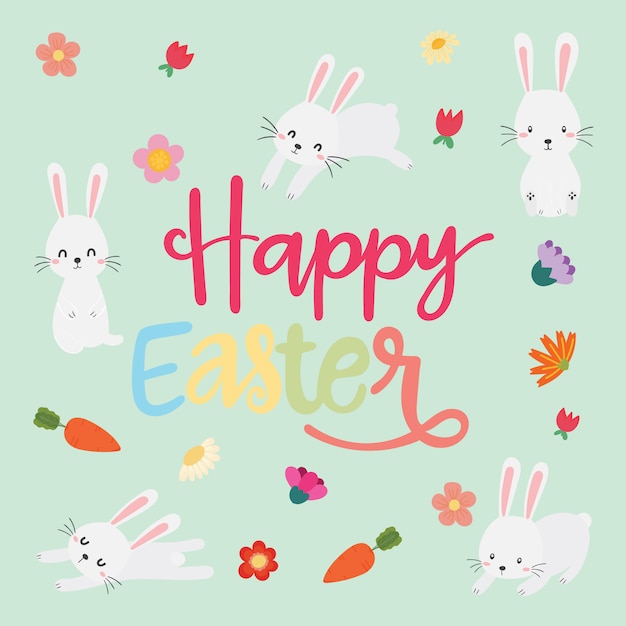 Feliz vector de Pascua