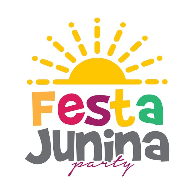 Vector festa junina fiesta diseño stock vector ilustración celebración tradicional brasileña festa junina