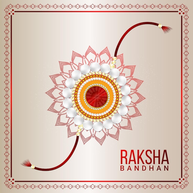 Vector festival de colorcolor de la manoraksha bandhanrakshabandhanfeliz rakshabandhanrakhi diseño