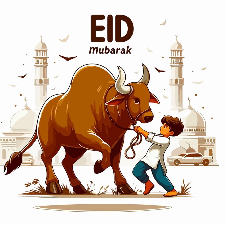 El festival de Eid Al Adha Mubarak es de origen islámico