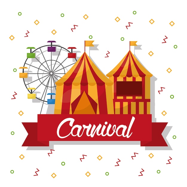 Festival de la feria de carnaval