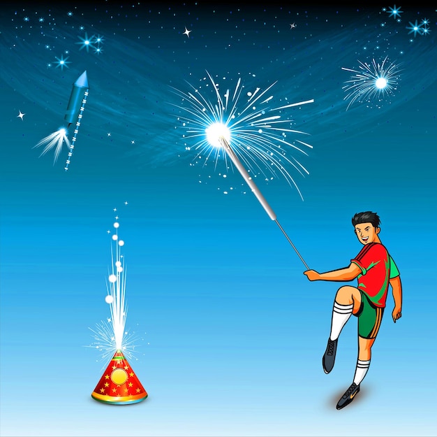 El festival hindú de las luces Diwali
