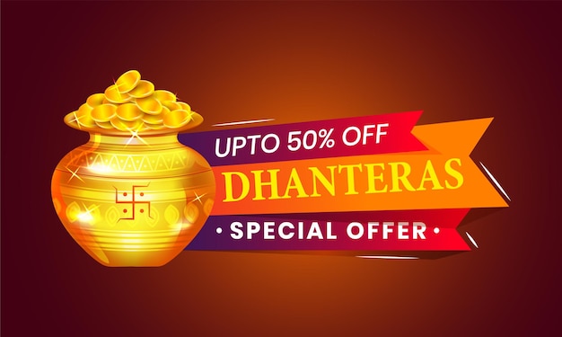 Festival de la india feliz venta de dhanteras.