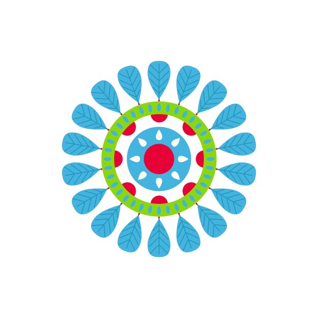 Festival indio Feliz Diwali Fuegos artificiales Elementos modernos planos Ilustración e icono para plantillas gráficas y de diseño web Concepto de vacaciones Ilustración vectorial