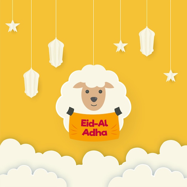 Festival islámico eid ul adha o concepto bakrid.