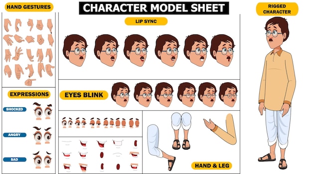 Ficha modelo de carácter