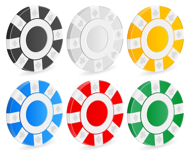 Fichas de casino 3D