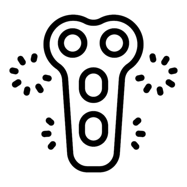 Fidget spinner girando y generando chispas icono