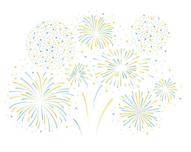 Fierro artificial de fondo Feliz año nuevo