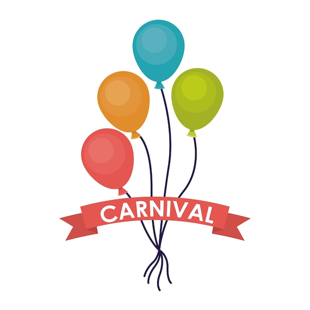 Fiesta de carnaval de globos