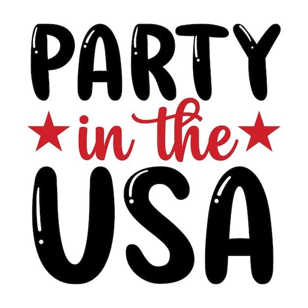 Fiesta en los Estados Unidos SVG