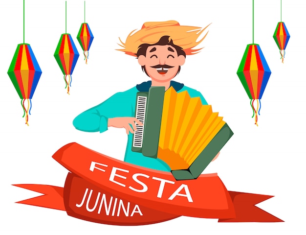 Vector fiesta junina