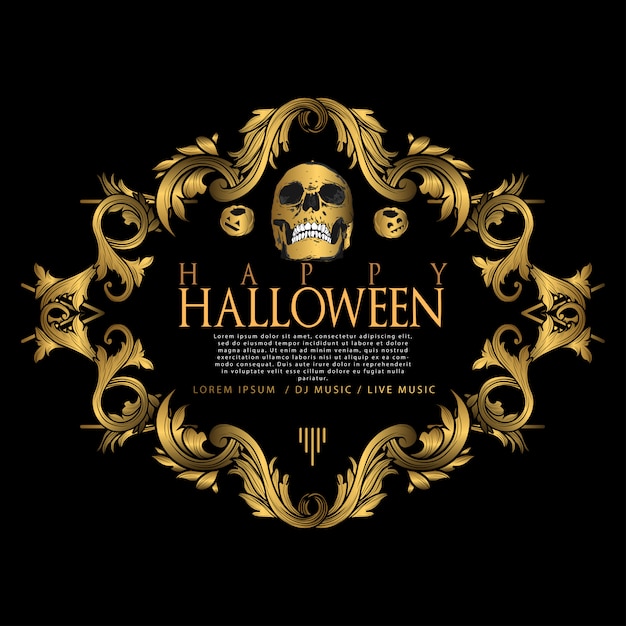 Fiesta de lujo de Halloween