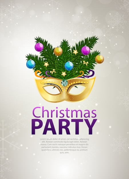 Fiesta de Navidad de disfraces
